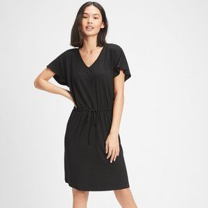 Gap Relaxed V-Neck Dress Medium